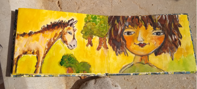 Werk von Silke von „kunterbunt_jedentag“