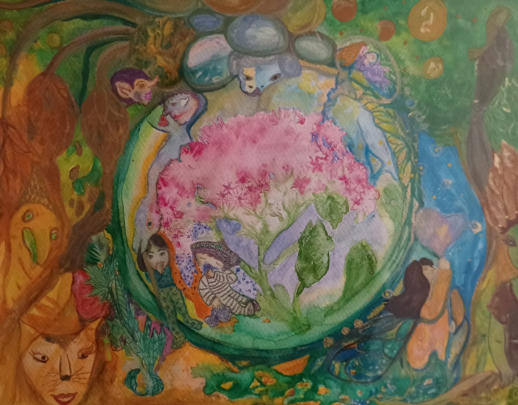 Werk aus dem Healing-Artist-Kreis