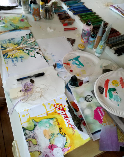 Werk aus dem Healing-Artist-Kreis